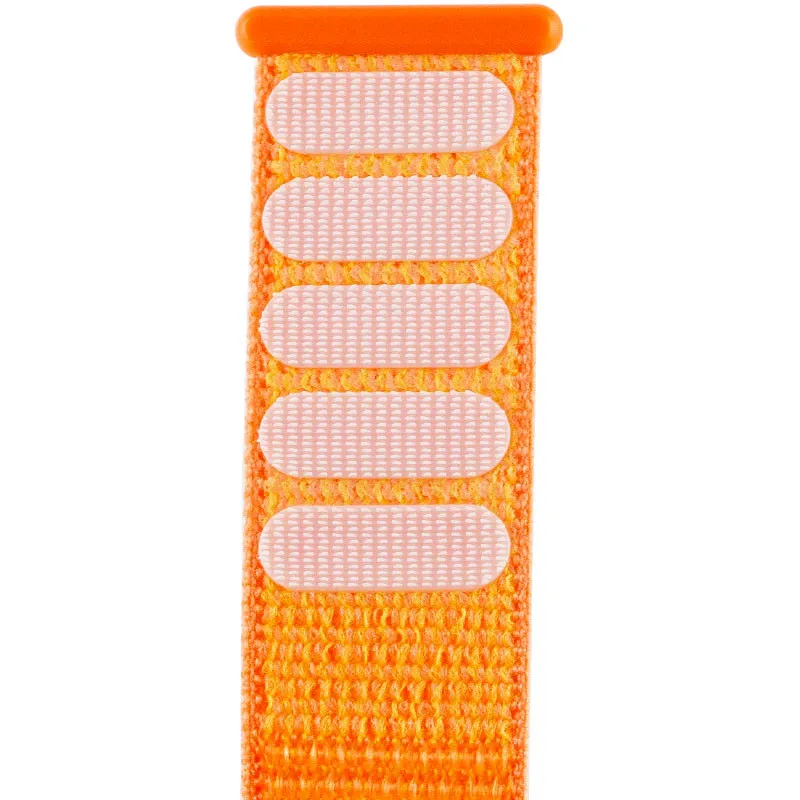 Ремінець Nylon для Apple Watch 38/40/41/42mm Помаранчевий / Orange — фото 2