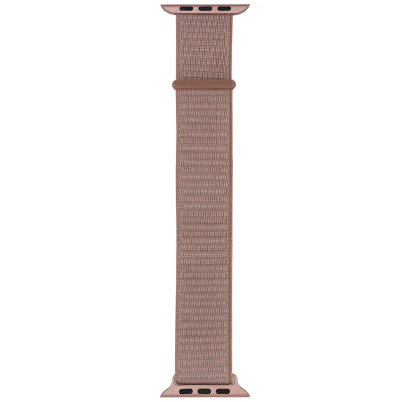 Ремінець Nylon для Apple Watch 38/40/41/42mm Rose / Pink