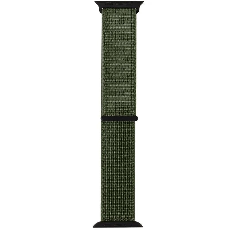 Ремінець Nylon для Apple Watch 38/40/41/42mm Зелений / Sequoia