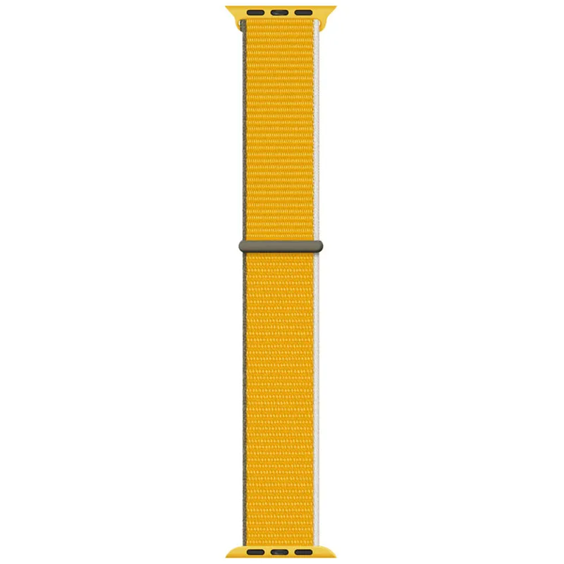 Ремінець Nylon для Apple Watch 42 /44/45/46/49mm Жовтий / Sunflower