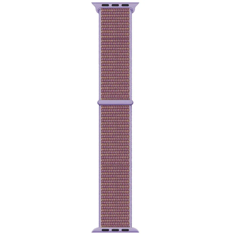 Ремінець Nylon для Apple Watch 42(ser.1-3)/44/45/46/49mm Бузковий / Lilac