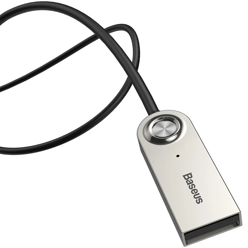 Bluetooth ресивер Baseus BA01 USB Wireless adapter cable Чорний — фото 2