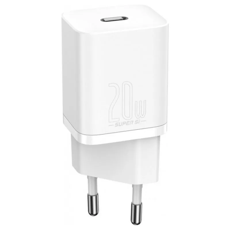 МЗП Baseus Super Si Quick Charger PD20W Білий