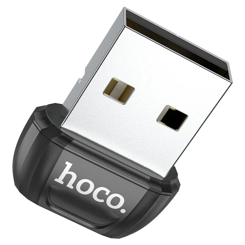 Bluetooth адаптер Hoco UA18 Чорний — фото 2