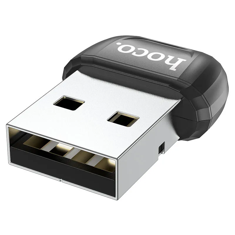 Bluetooth адаптер Hoco UA18 Чорний — фото 3