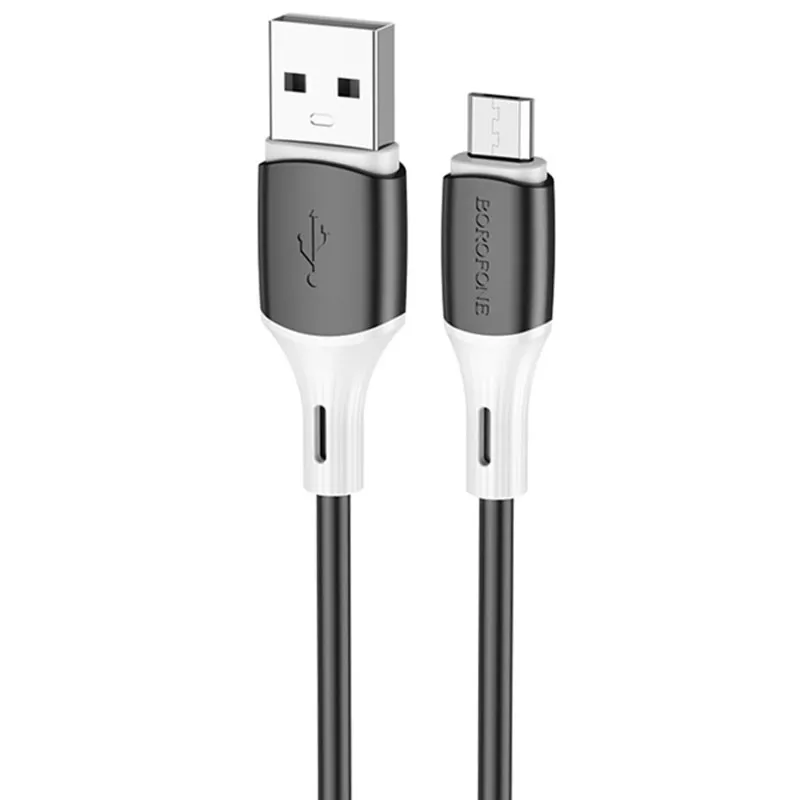 Дата кабель Borofone BX79 USB to MicroUSB Чорний