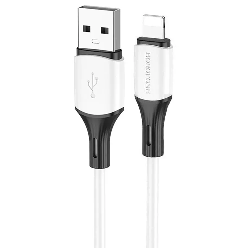 Дата кабель Borofone BX79 USB to Lightning Білий
