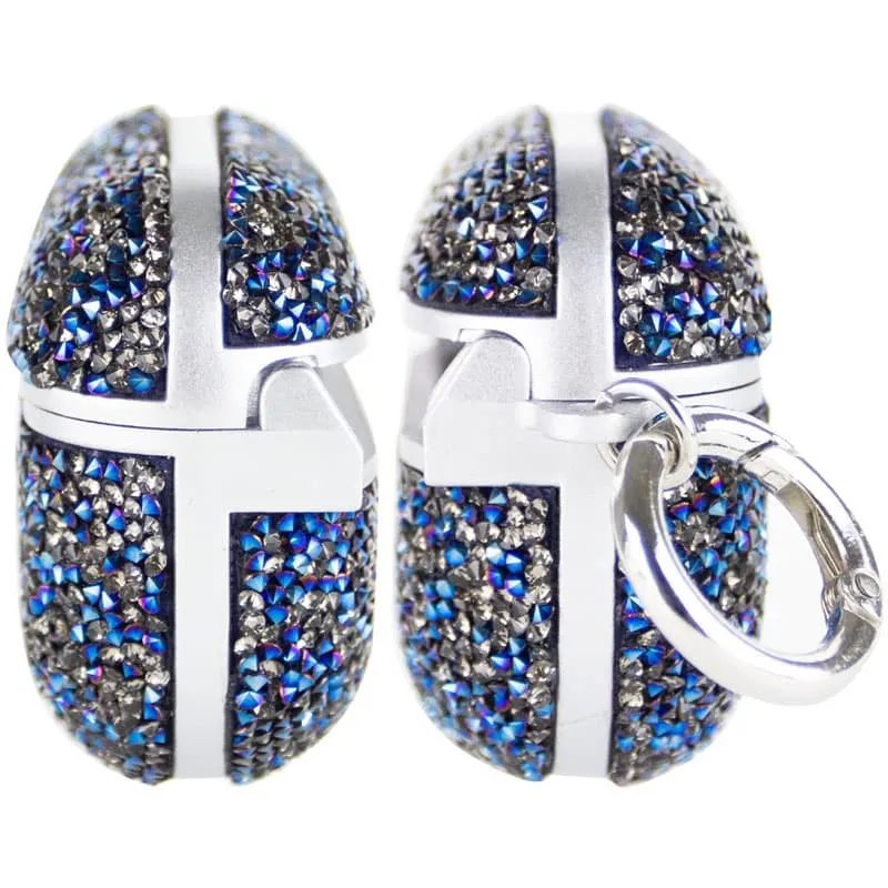 TPU чохол Bling World Rock Diamond для навушників AirPods 3 Синій — фото 3