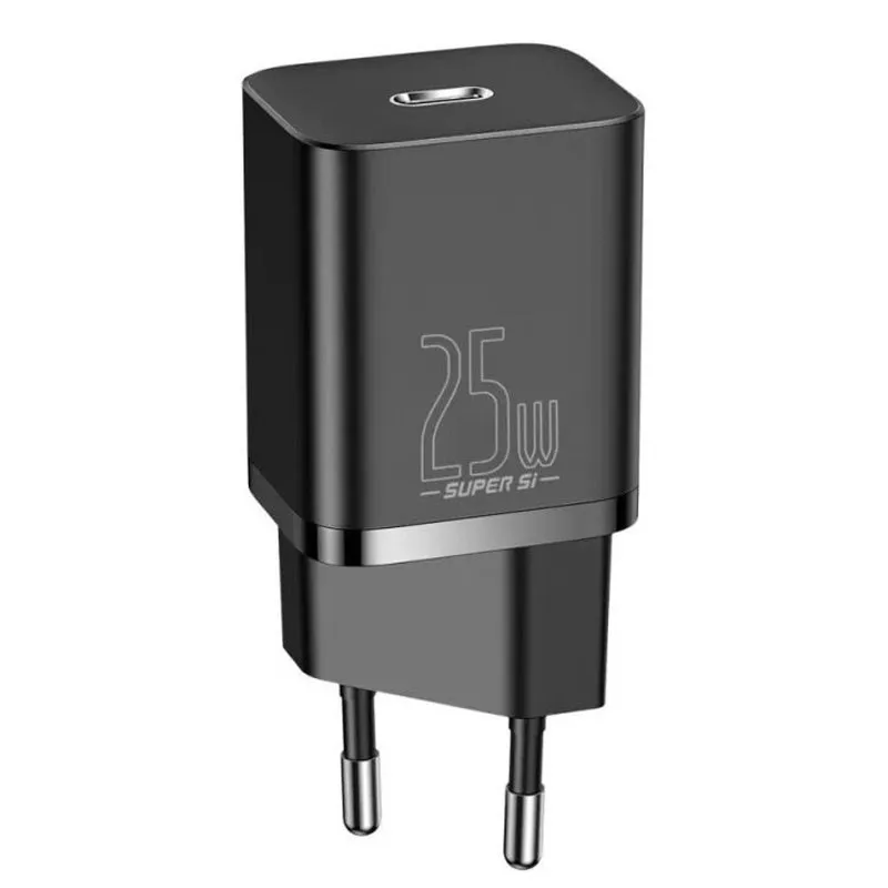 МЗП Baseus Super Si Quick Charger PD25W Чорний