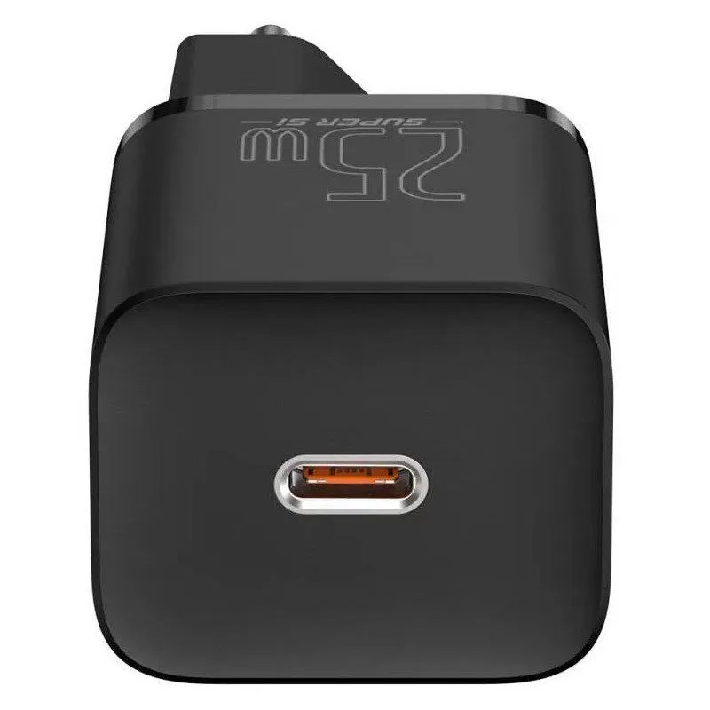 МЗП Baseus Super Si Quick Charger PD25W Чорний — фото 2