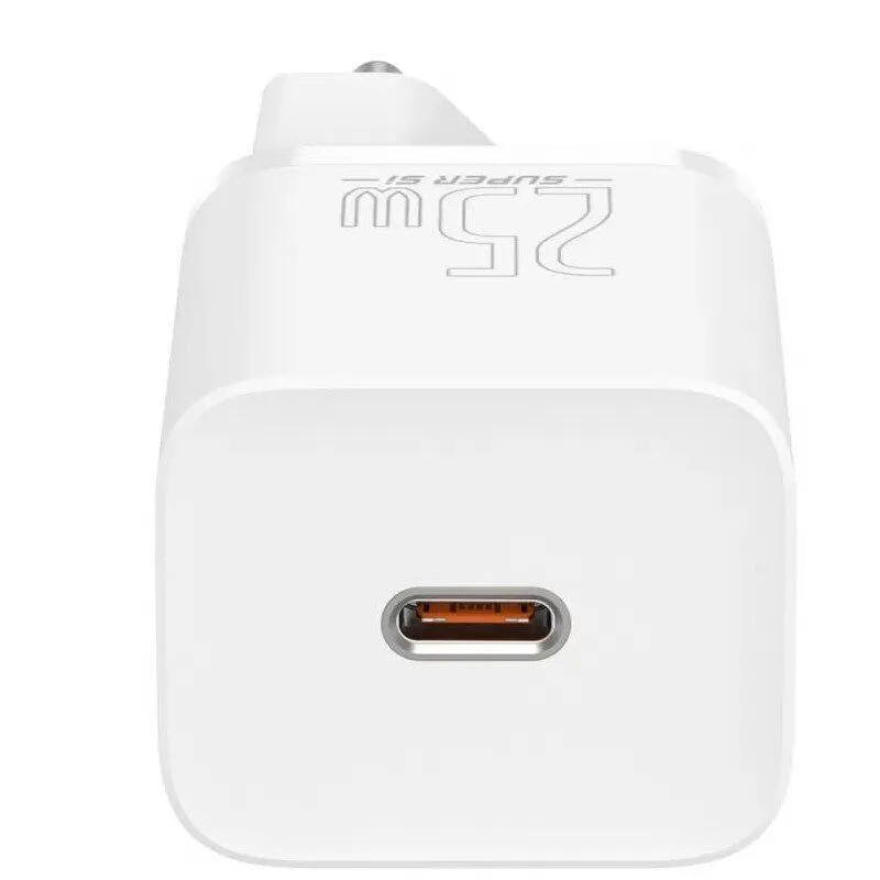 МЗП Baseus Super Si Quick Charger PD25W Білий — фото 3