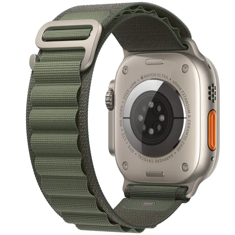 Ремінець Alpine Loop для Apple Watch 42 /44/45/46/49mm Зелений / Green — фото 3