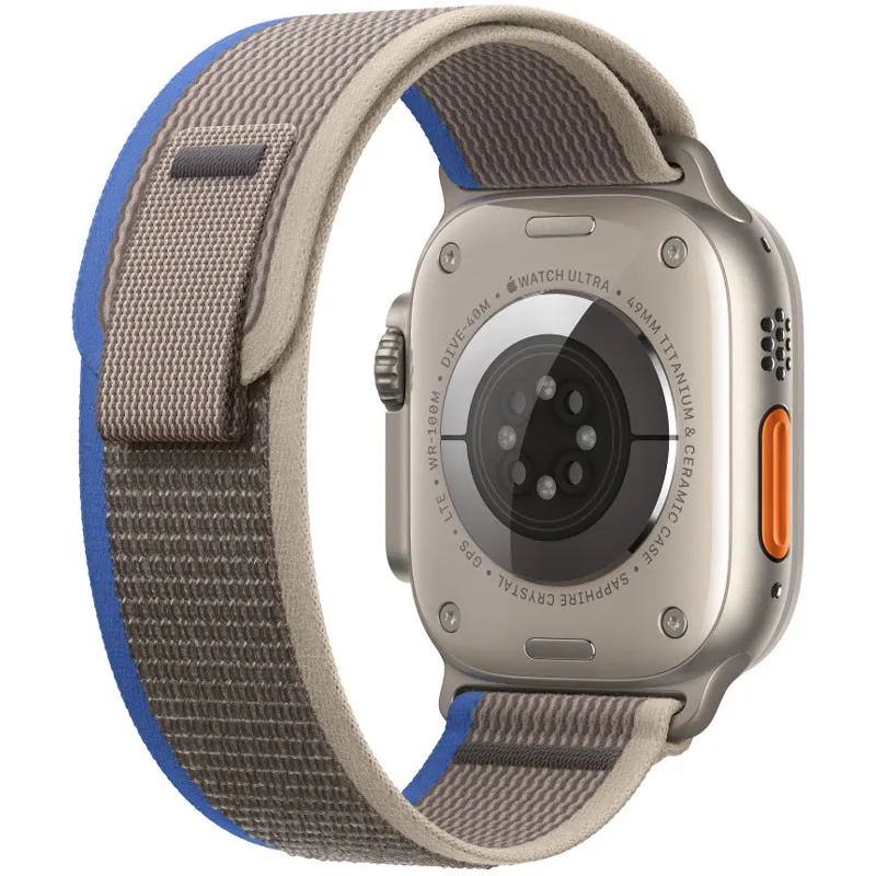 Ремінець Trail Loop для Apple Watch 42 /44/45/46/49mm Blue / Gray — фото 3