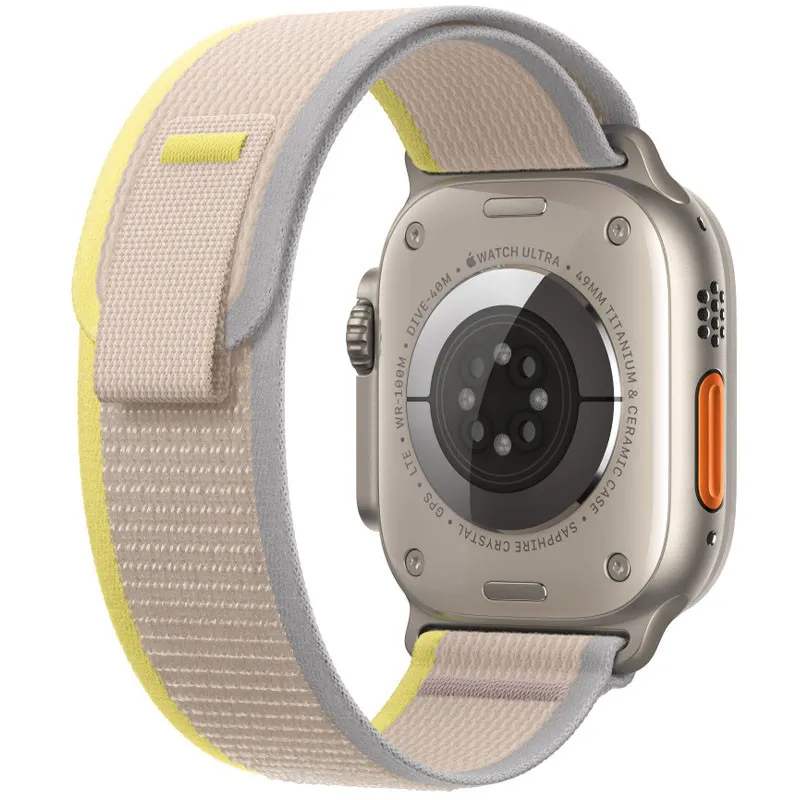 Ремінець Trail Loop для Apple Watch 42 /44/45/46/49mm Yellow / Beige — фото 3