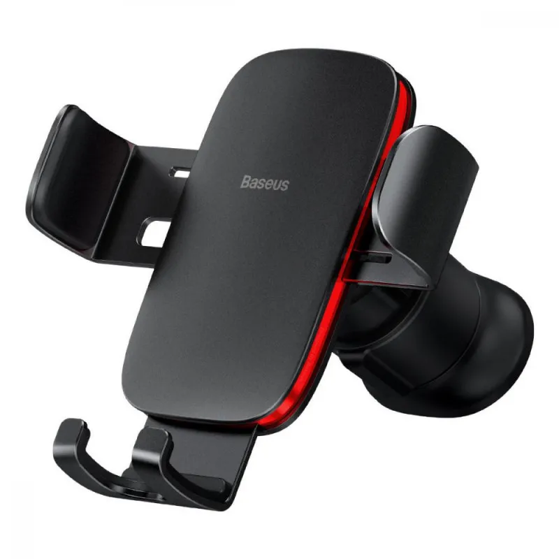 Автотримач Baseus Metal Age 2 Gravity Car Mount (air outlet) (SUJS) Black