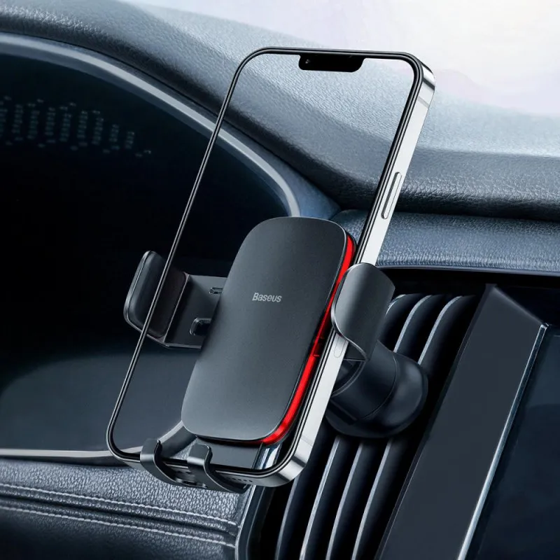 Автотримач Baseus Metal Age 2 Gravity Car Mount Black — фото 5