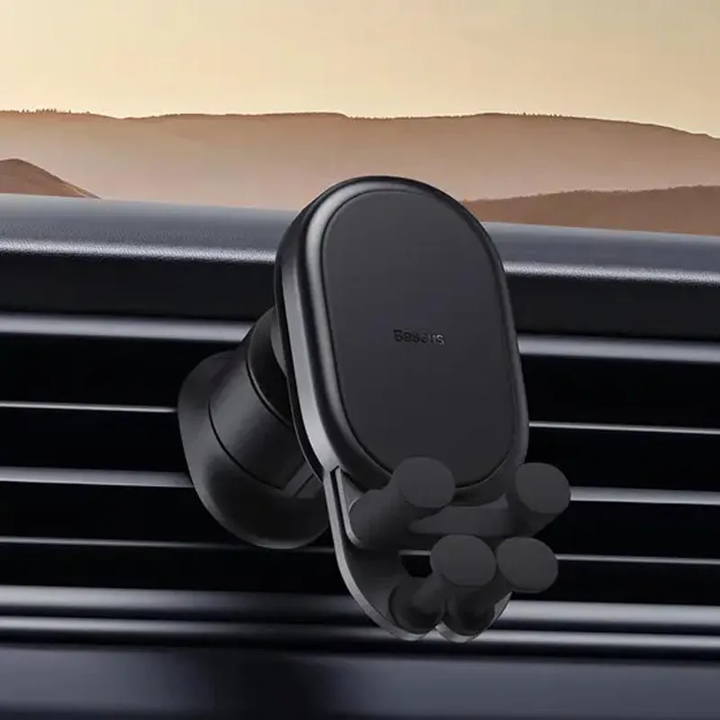 Автотримач Baseus Stable Gravitational Car Mount Air Black — фото 7