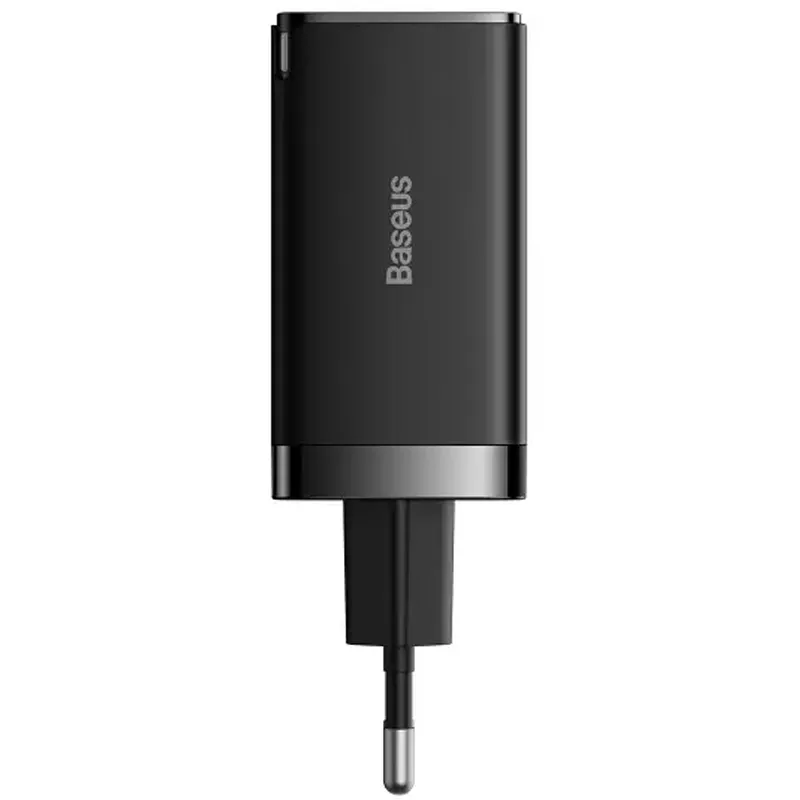 МЗП Baseus GaN5 Pro PD65W+QC3.0 + кабель Type-C to Type-C Black — фото 2