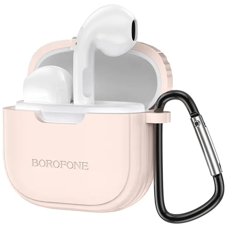 Бездротові TWS навушники Borofone BW29 Case Pink Sugar