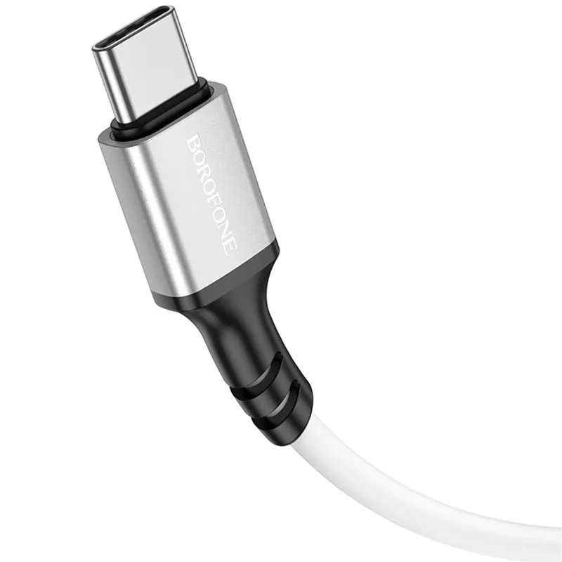 Дата кабель Borofone BX83 Famous USB to Type-C 3A White — фото 3