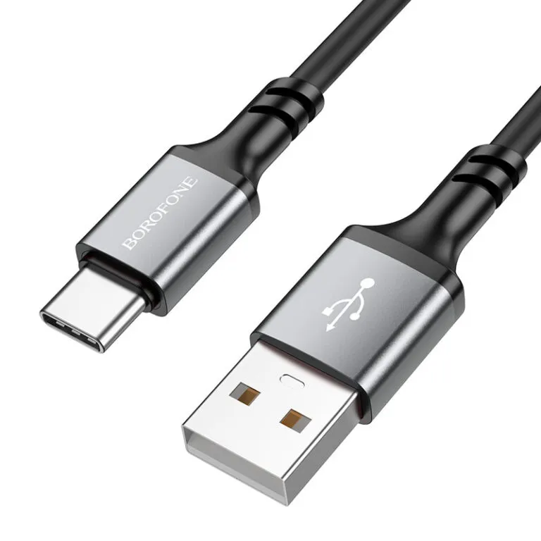 Дата кабель Borofone BX83 Famous USB to Type-C 3A Black