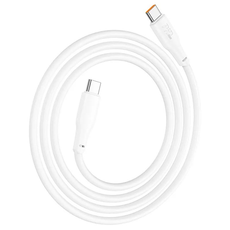 Дата кабель Hoco X93 Force Type-C to Type-C 100W White — фото 4