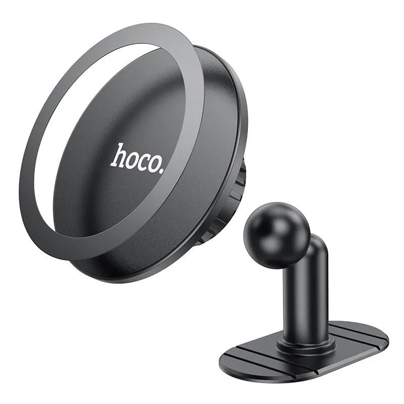 Автотримач Hoco H13 Fine jade ring Black — фото 2