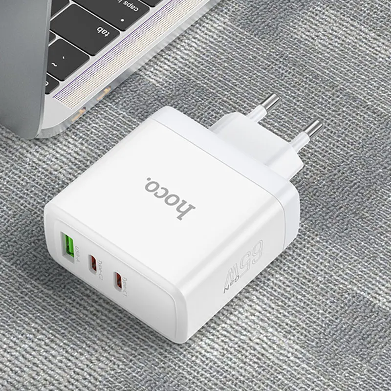 МЗП Hoco N30 Glory PD65W+QC3.0 White — фото 7