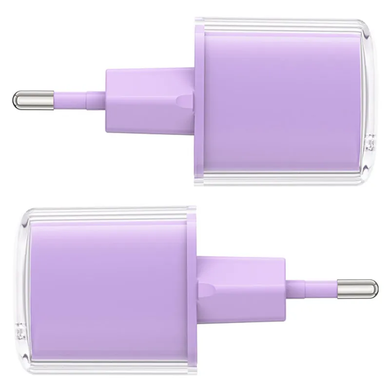 МЗП Acefast A53 GaN Sparkling series PD30W Alfalfa purple — фото 4