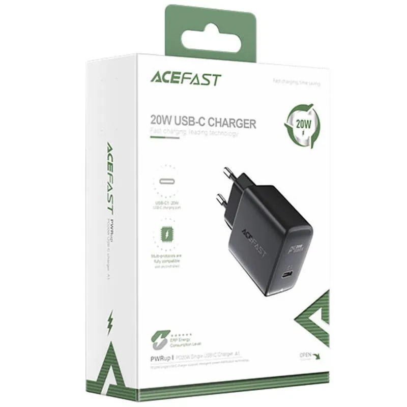 МЗП Acefast A1 PD20W Black — фото 4