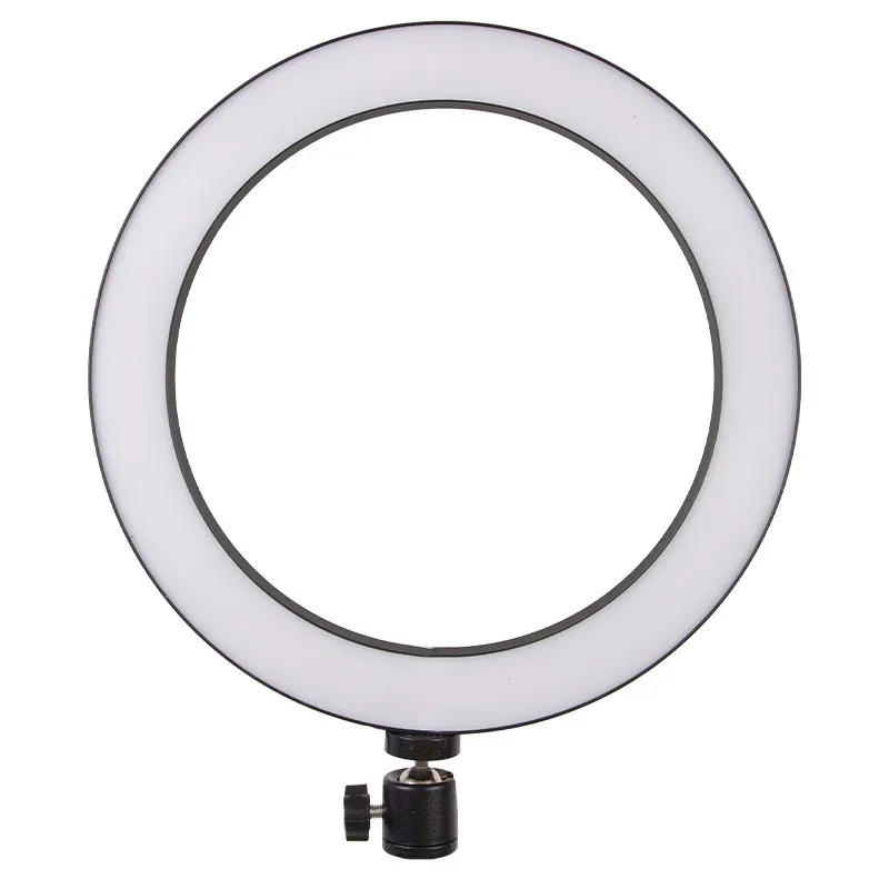 Кільцева світлодіодна LED лампа Flat Ring 8 Black