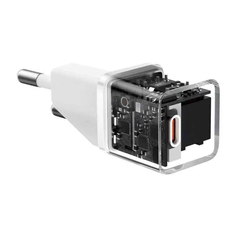 МЗП Baseus GaN5 Fast Charger PD20W White — фото 4