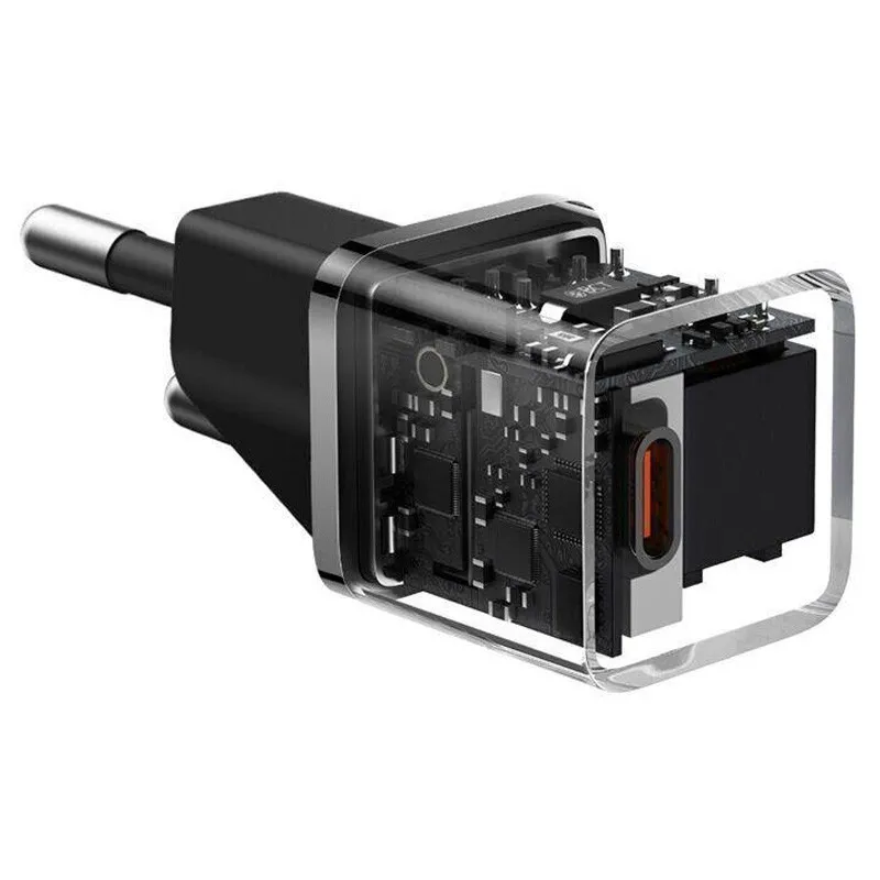 МЗП Baseus GaN5 Fast Charger PD20W Black — фото 3