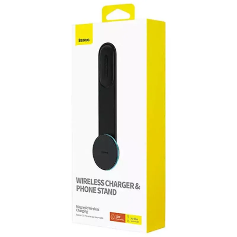 Автотримач Baseus C02 Magnetic Phone Holder Cluster Black — фото 6