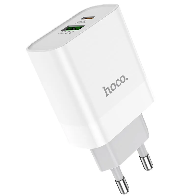 МЗП Hoco C80A Plus Rapido PD20W+QC3.0 White