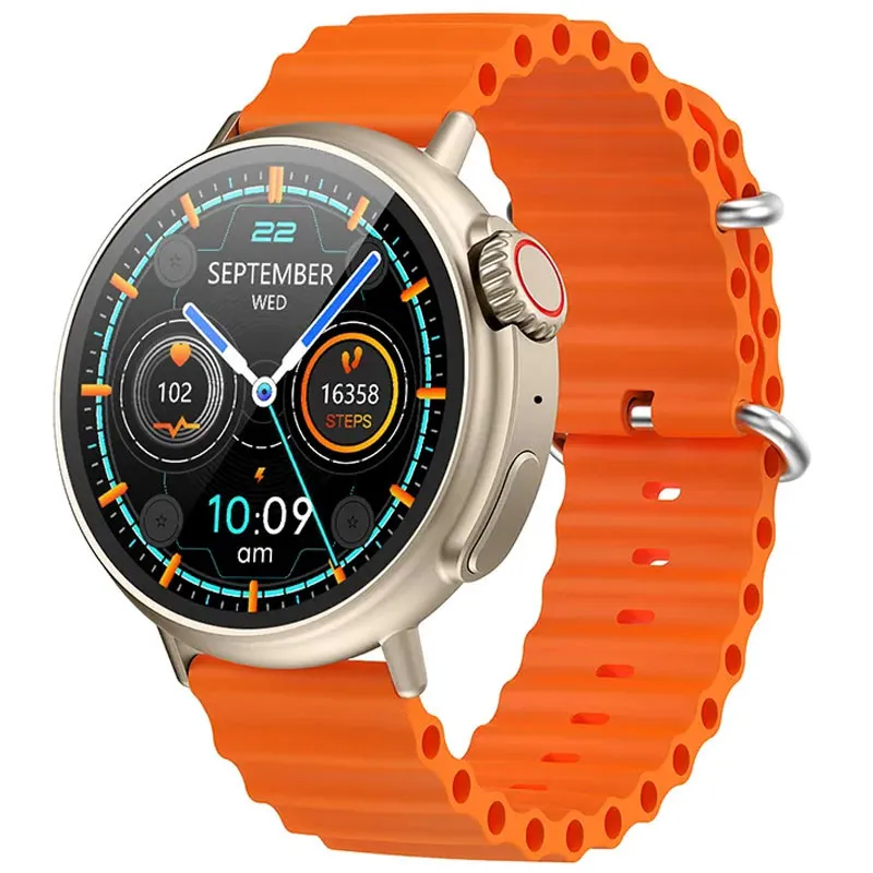 Смарт-годинник Hoco Y18 Smart sports watch Gold — фото 2