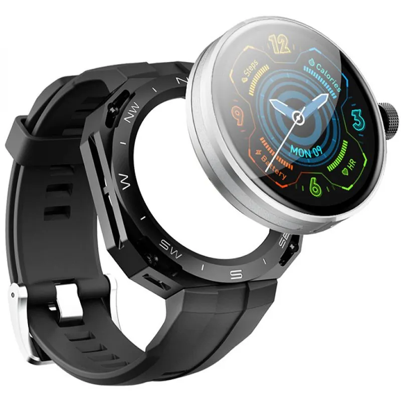 Смарт-годинник Borofone BD4 Smart sports watch Чорний — фото 2