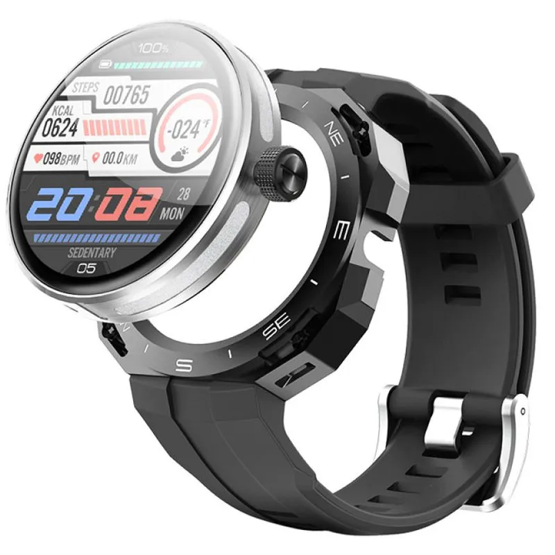 Смарт-годинник Borofone BD4 Smart sports watch Чорний — фото 3
