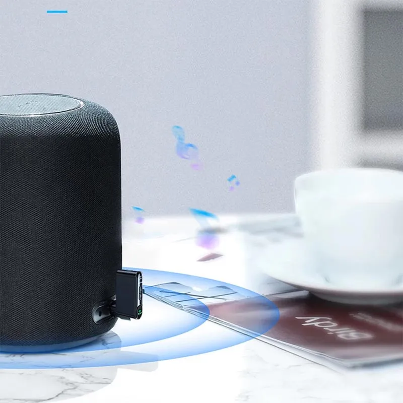 Bluetooth ресивер Baseus BSBA-02 AUX Wireless Audio Receiver Black — фото 5