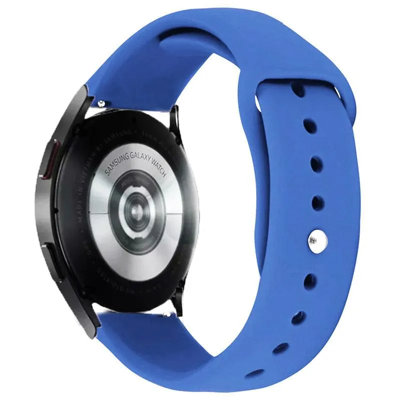Силіконовий ремінець Sport для Smart Watch 20mm Синій / Denim Blue