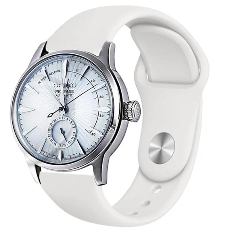 Силіконовий ремінець Sport для Smart Watch 22mm Білий / White — фото 2