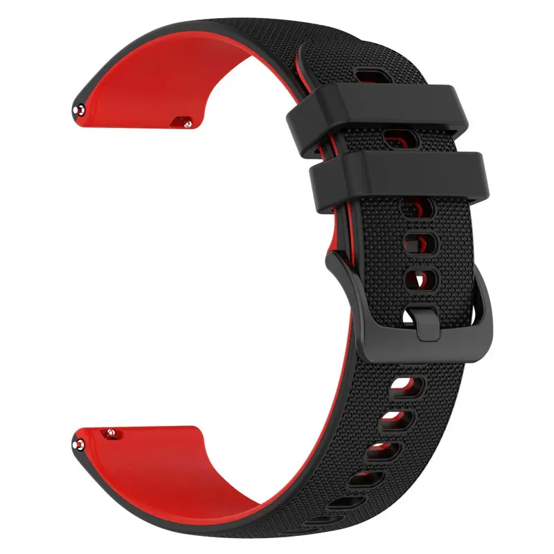 Ремінець Ribby для Smart Watch 20mm Black / Red — фото 2
