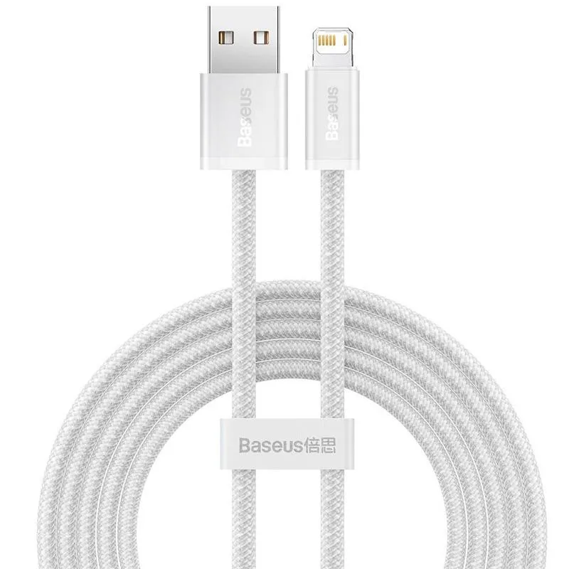 Дата кабель Baseus Dynamic Series USB to Lightning 2.4A White