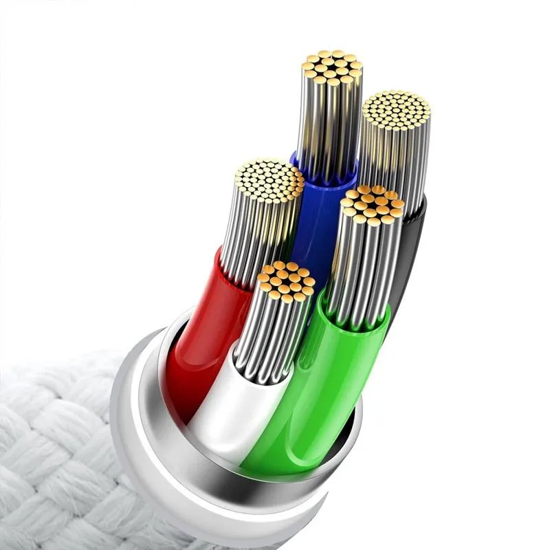 Дата кабель Baseus Glimmer Series Fast Charging Type-C to Type-C 100W 1m White — фото 7