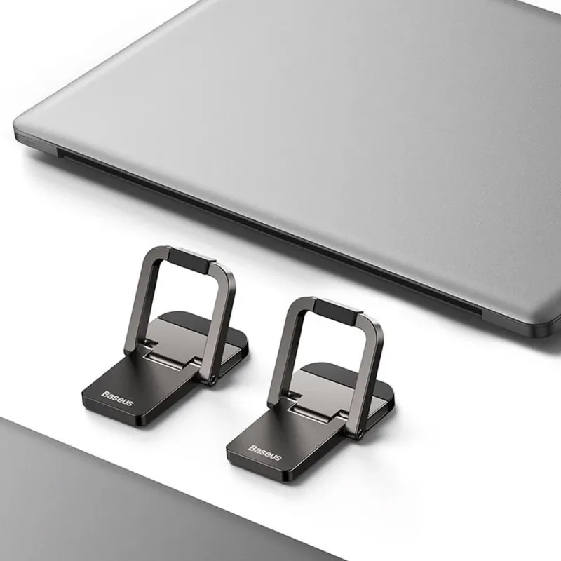 Підставка для ноутбуку Baseus Slim Laptop Kickstand Gray — фото 7