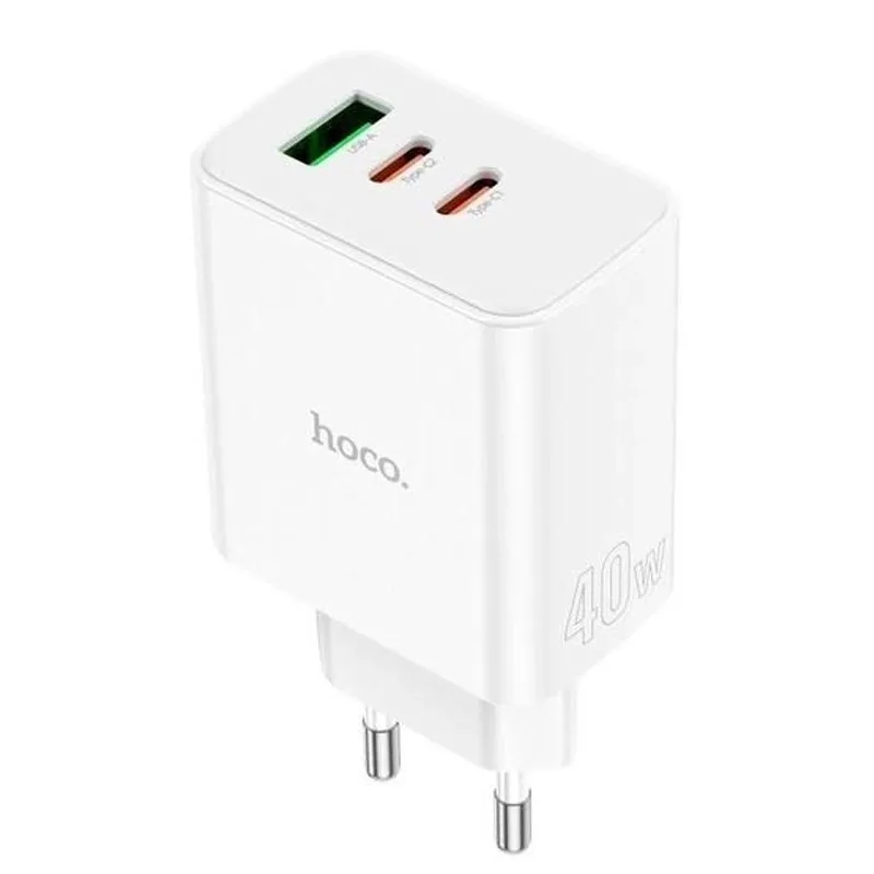 МЗП Hoco C126A PD40W+QC3.0 White
