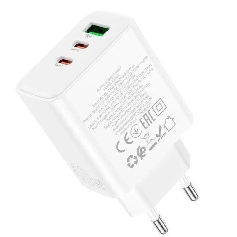МЗП Hoco C126A PD40W+QC3.0 White — фото 3