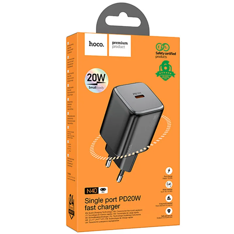 МЗП Hoco N40 Mighty PD20W Black — фото 6