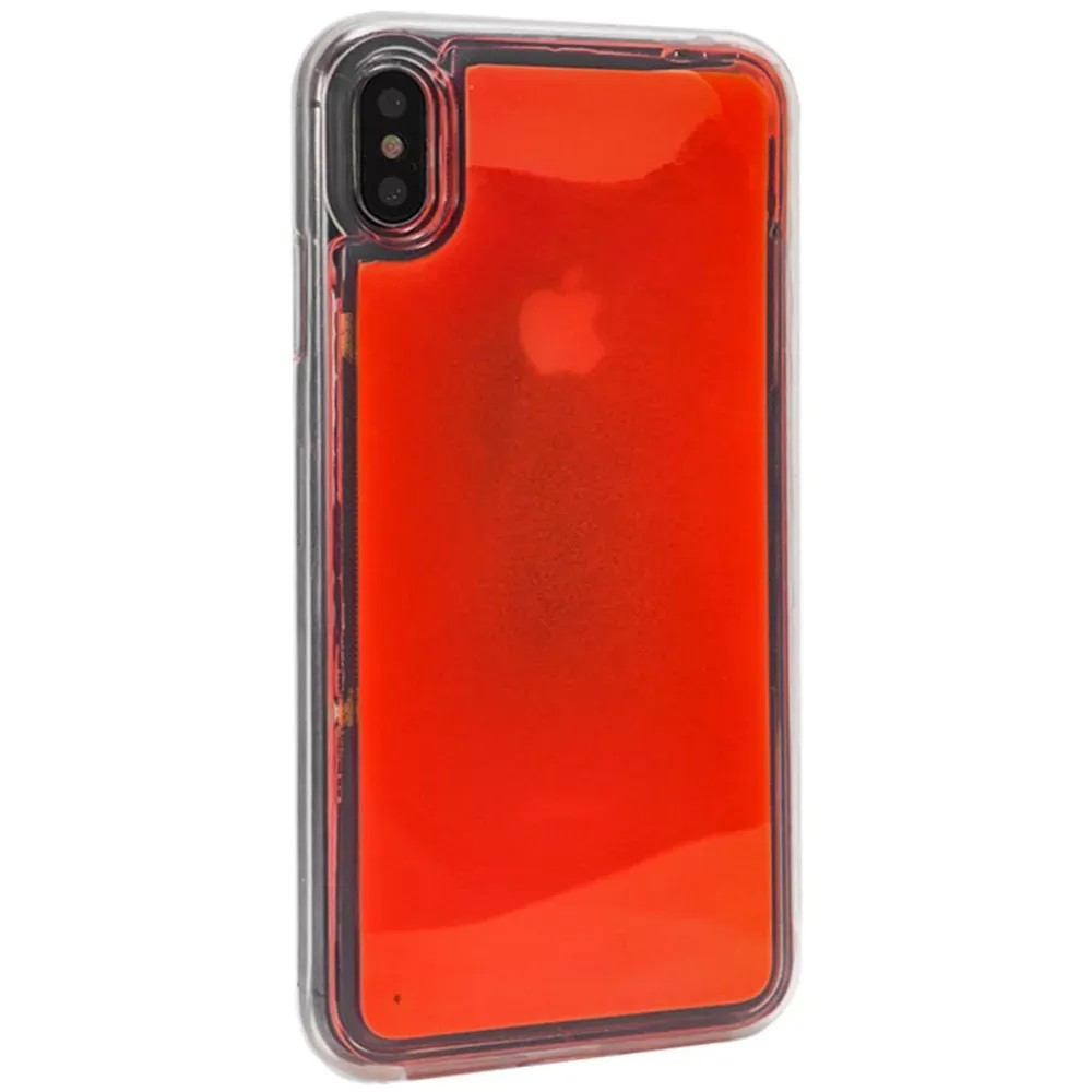 Liquid Glow Night Sand TPU Case  iPhone Xs — Orange — Различные Apple iPhone Xs, Apple iPhone X
