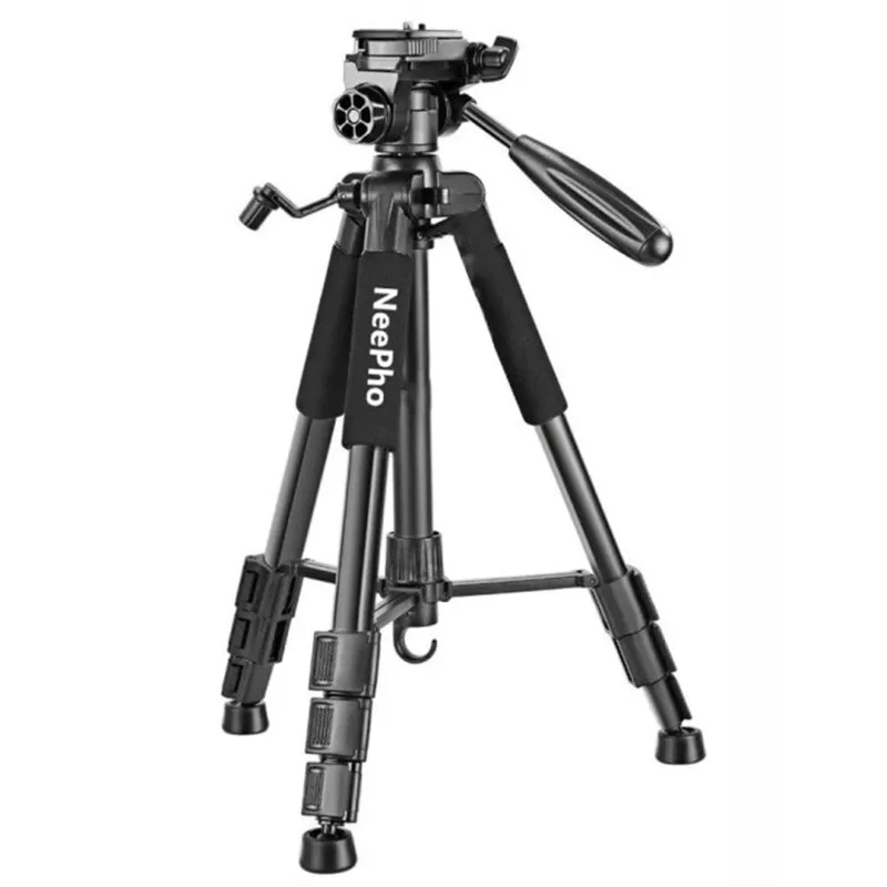 Штатив NeePho NP-8850 для зйомки 56-175см з розборним тримачем у чохлі Black